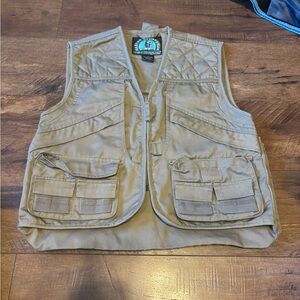 Boys Master Sportsman Tactical Fly Fishing or Hunting Vest Size YL